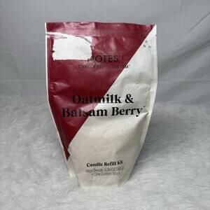 NEW Notes Candle Refill Kits Oatmilk And Balsam Berry